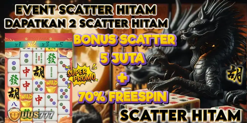 EVENT SCATTER HITAM